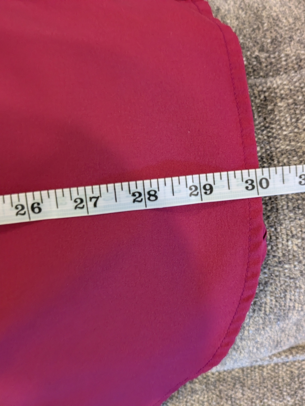 🔴3/$15 N Touch Berry Red Button-Front Tunic Shirt - Picture 10 of 12
